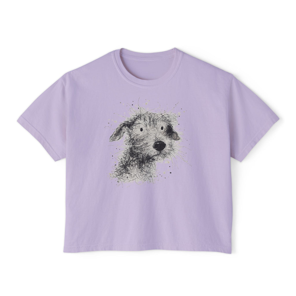 Splatter Art Dog T-Shirt