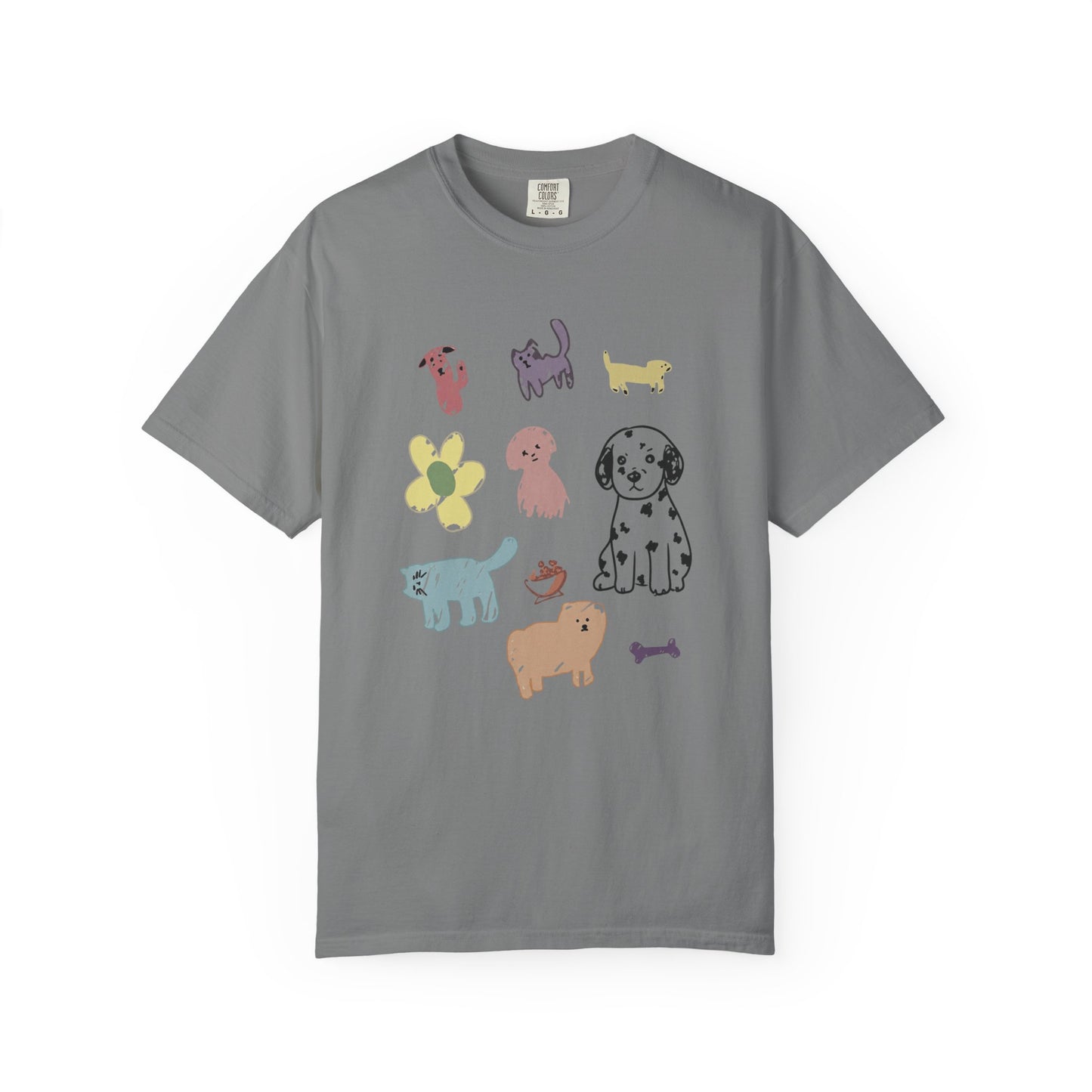 Cute Doodle Dogs Graphic Tee