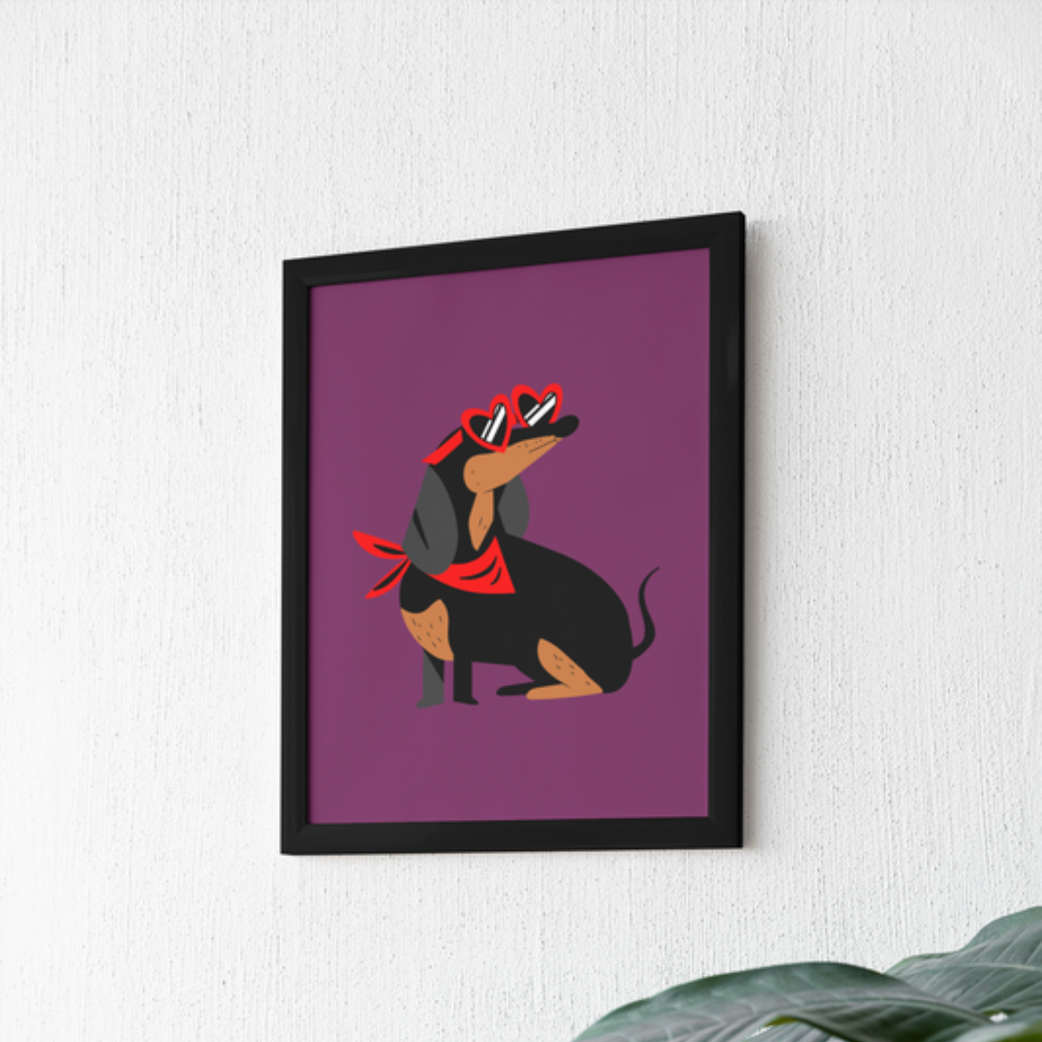 dog Art Print