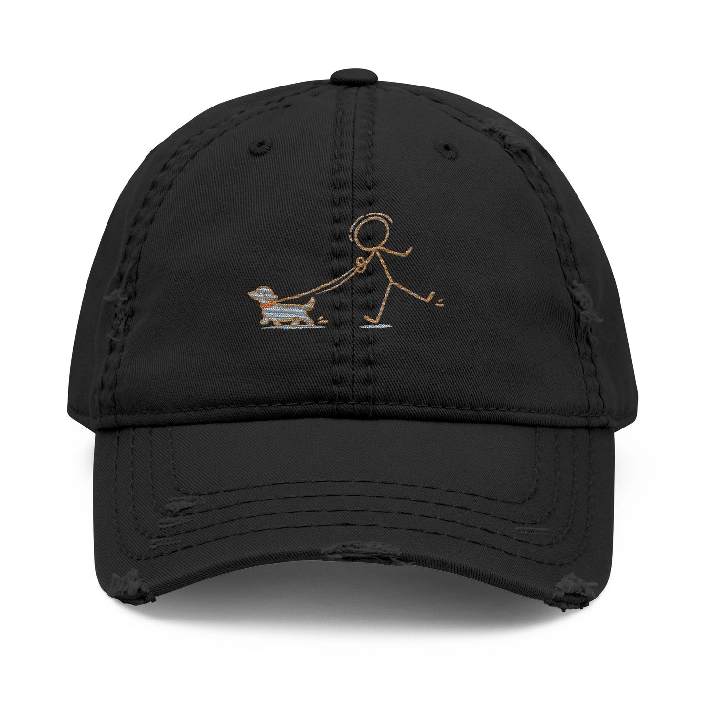 Vintage Distressed Dog Dad Cap