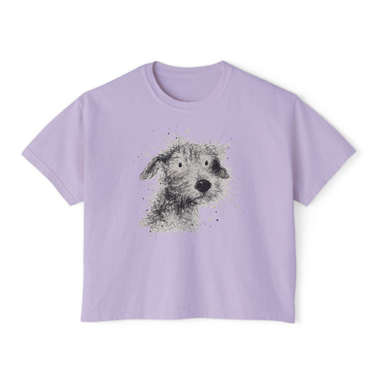 Splatter Art Dog T-Shirt