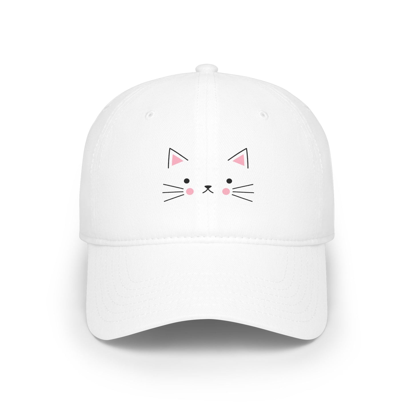 Kawaii Cat Face Dad Hat Cap