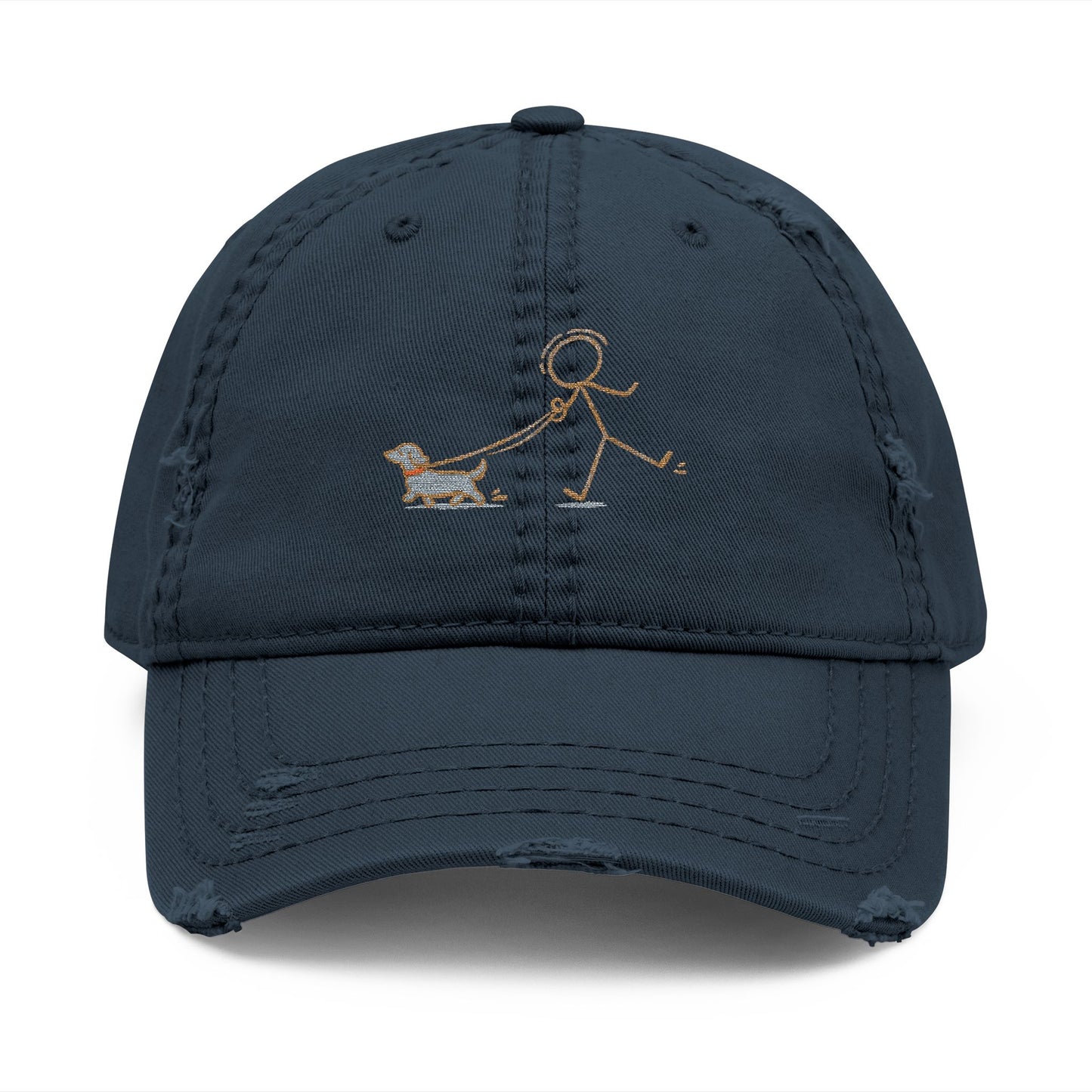 Vintage Distressed Dog Dad Cap