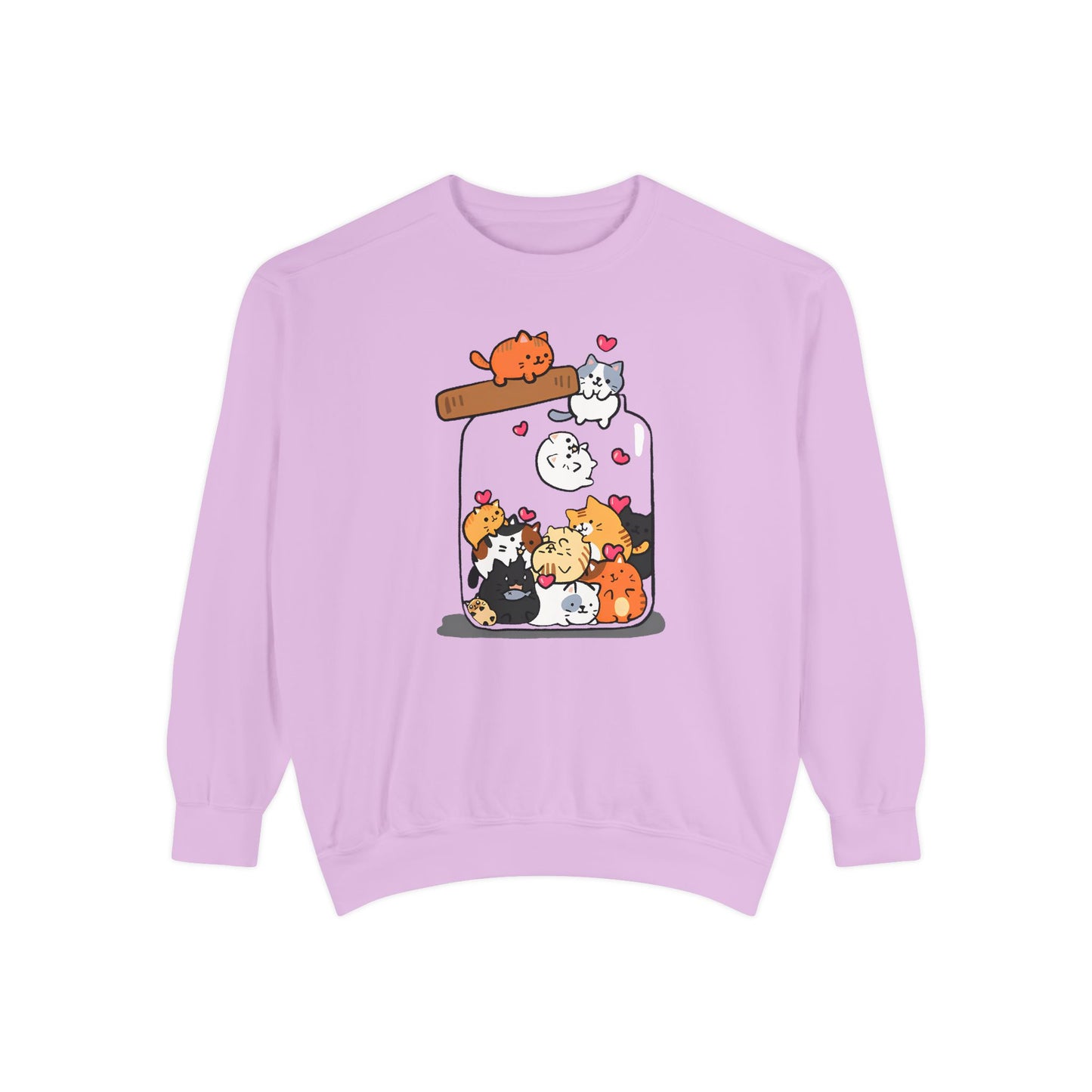 Cats in a Jar Kawaii Sweatshirt