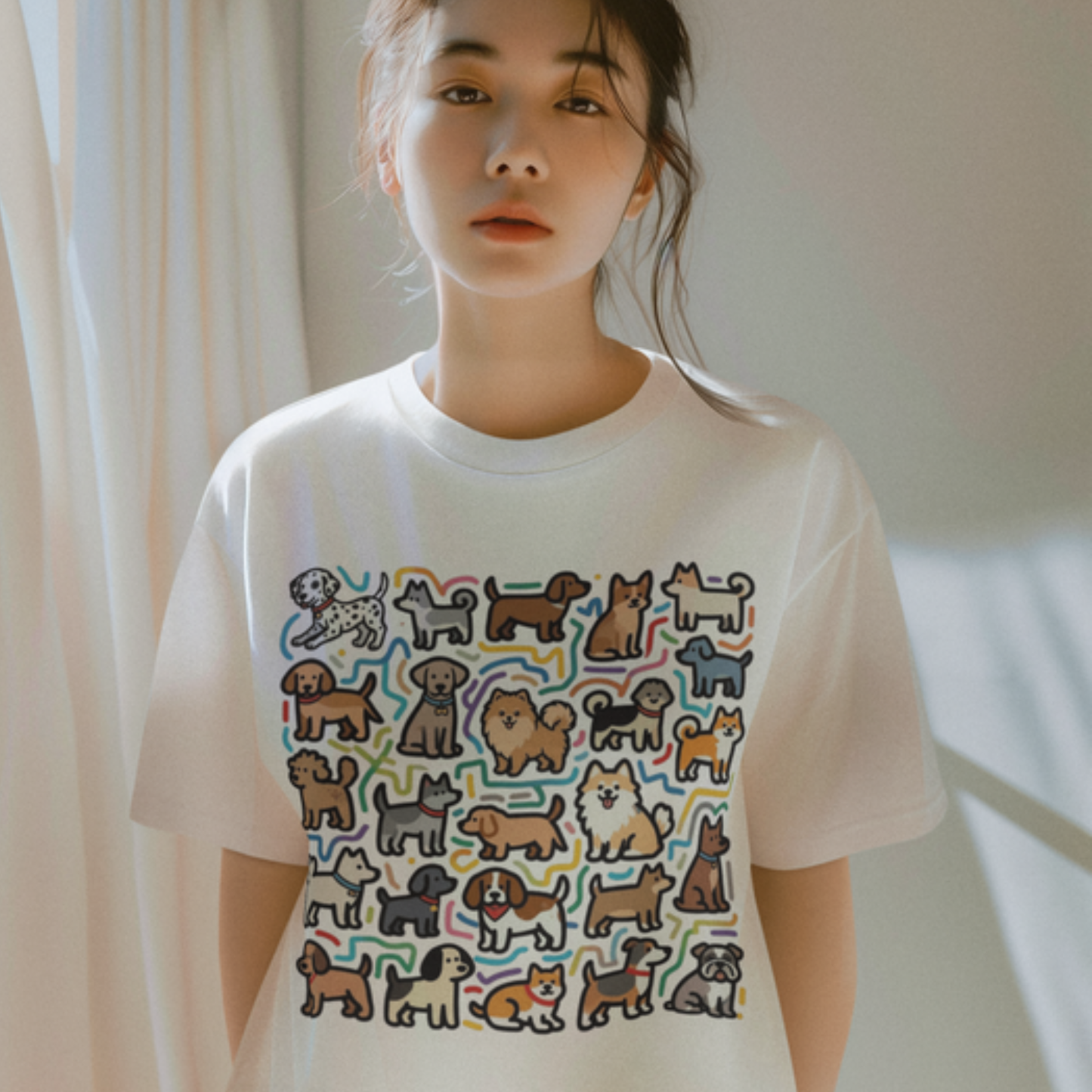 All Dogs Graphic T-Shirt