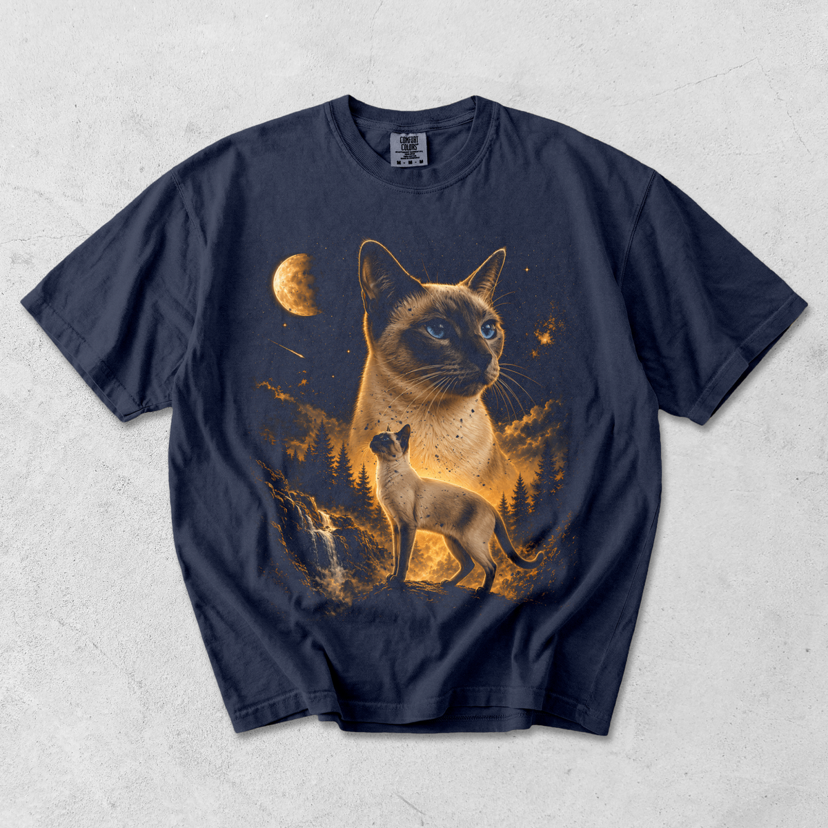Siamese Cat Moon Wilderness shirt