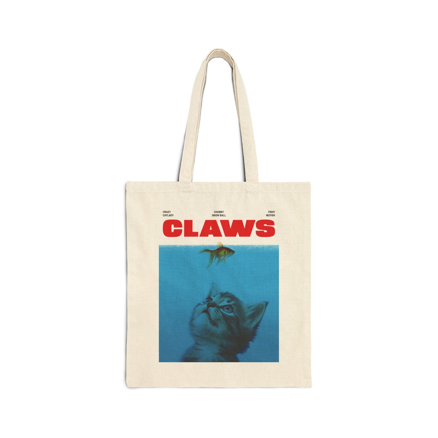 CLAWS Movie Parody Cat Tote Bag