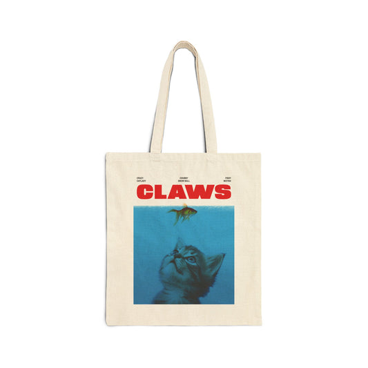 CLAWS Movie Parody Cat Tote Bag