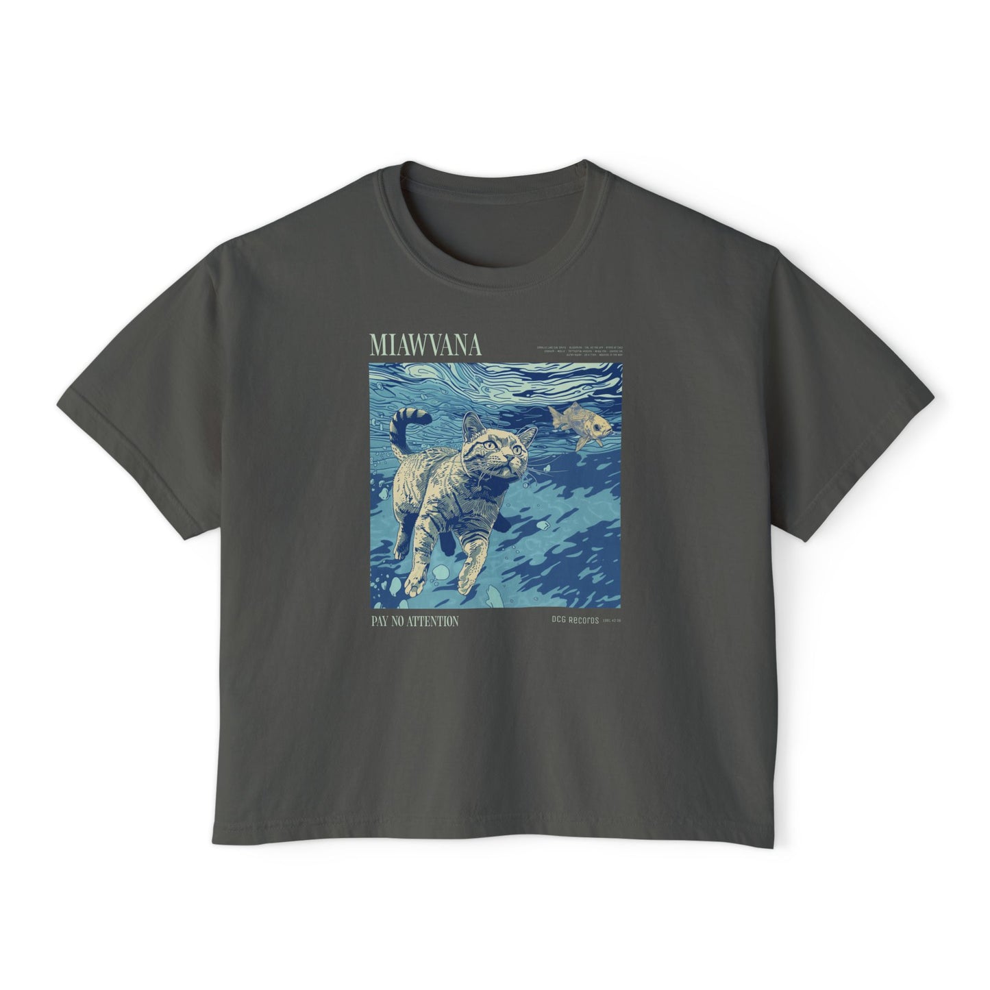 Meawvana Cat Parody Graphic Tee