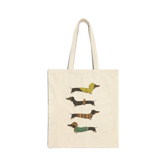 Dachshund Sweater Tote Bag